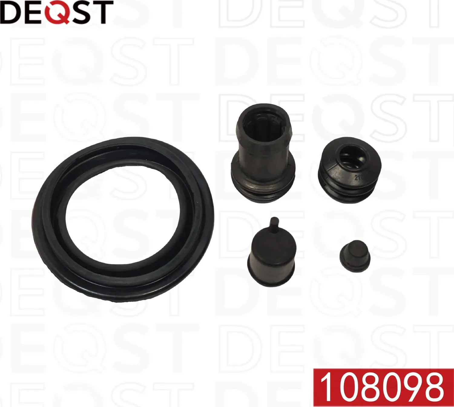 Ремкомплект тормозного суппорта переднего (для поршня O 57 mm  суппорт NBK/ShinTec). MAZDA 323 (BJ)  (Deqst). Артикул 108098