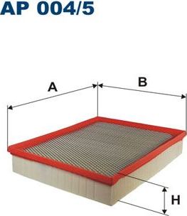 Воздушный фильтр Filtron. Артикул AP 004/5