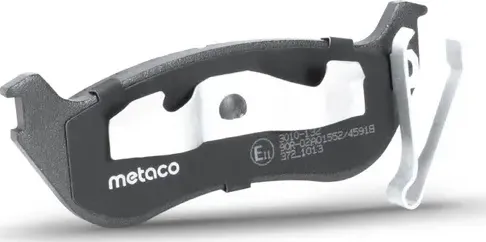 Колодки тормозные задние дисковые к-кт (Metaco). Артикул 3010132
