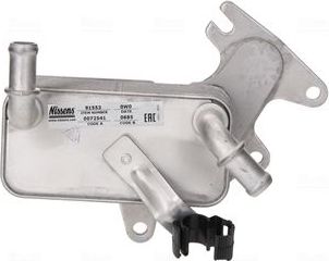 Радиатор масляный (маслоохладитель) для АКПП Nissens (алюминий) для Volkswagen Golf Sportsvan I 2014-2026. Артикул 91553