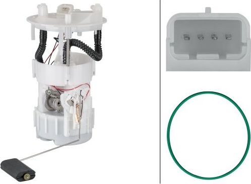 Бензонасос (топливный насос) (в сборе) Hella. Артикул 8TF 358 106-801