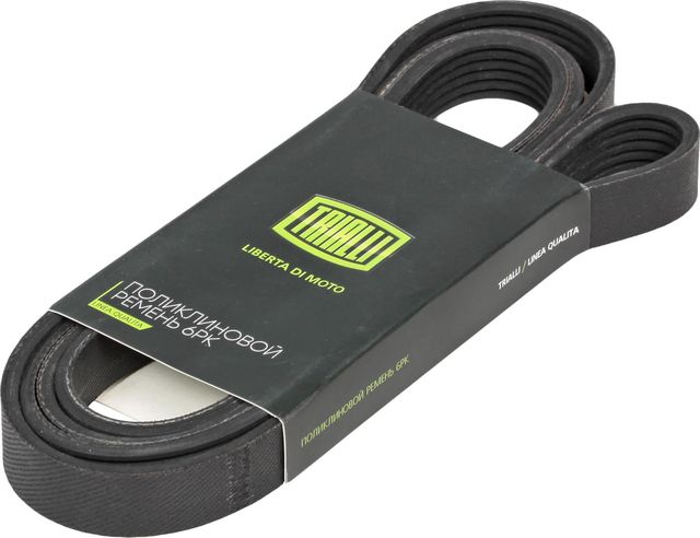 Приводной ремень поликлиновой Trialli для Kia Rio III 2011-2017. Артикул 6PK2138