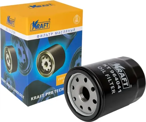 Фильтр масляный TOYOTA Ave/Cel/Cor/Rav SUZ Bal/Lia/Vit NISSAN KRAFT KT964041 Kraft. Артикул KT964041