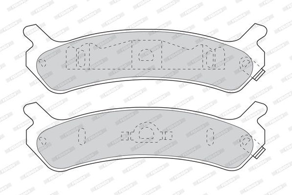 Тормозные колодки Ferodo Premier. Артикул FDB1033