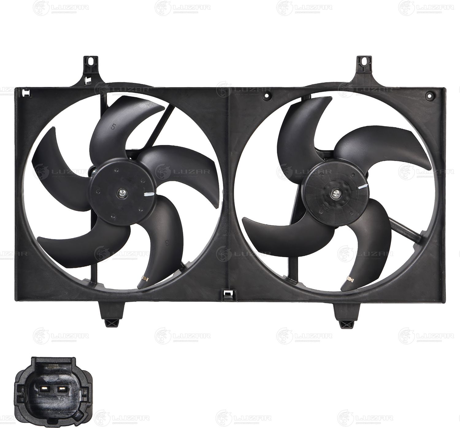 Вентилятор радиатора двигателя Luzar. Артикул LFK 1416