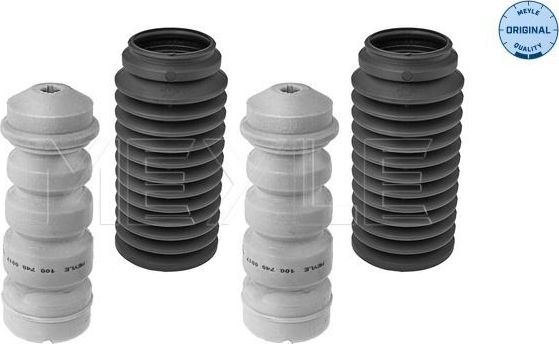 Комплект отбойников и пыльников амортизаторов (стоек) Meyle Original Kit задний для Skoda Favorit 1989-1997. Артикул 100 740 0017