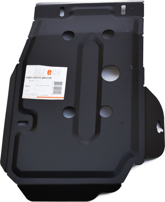 Защита Alfeco для редуктора заднего моста Creta I 4WD 2016-2021. Артикул ALF.10.43