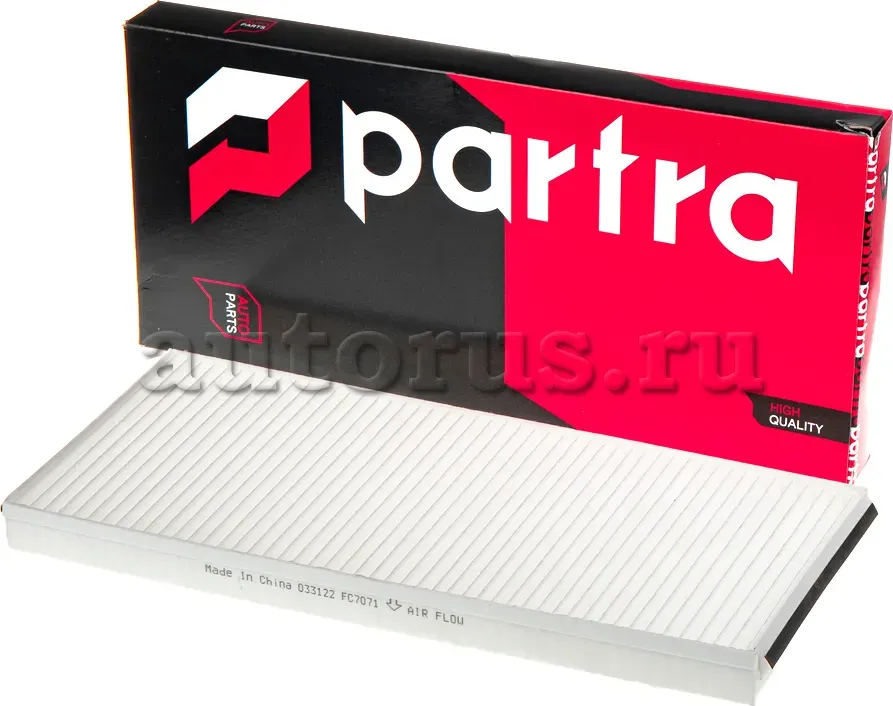 Фильтр салона стандарт (Partra). Артикул FC7071