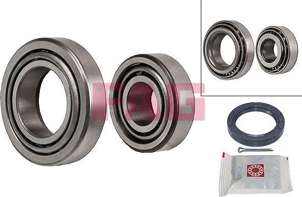 Ступичный подшипник (комплект) Fag задний для Ford Escort IV 1986-1990. Артикул 713 6783 00