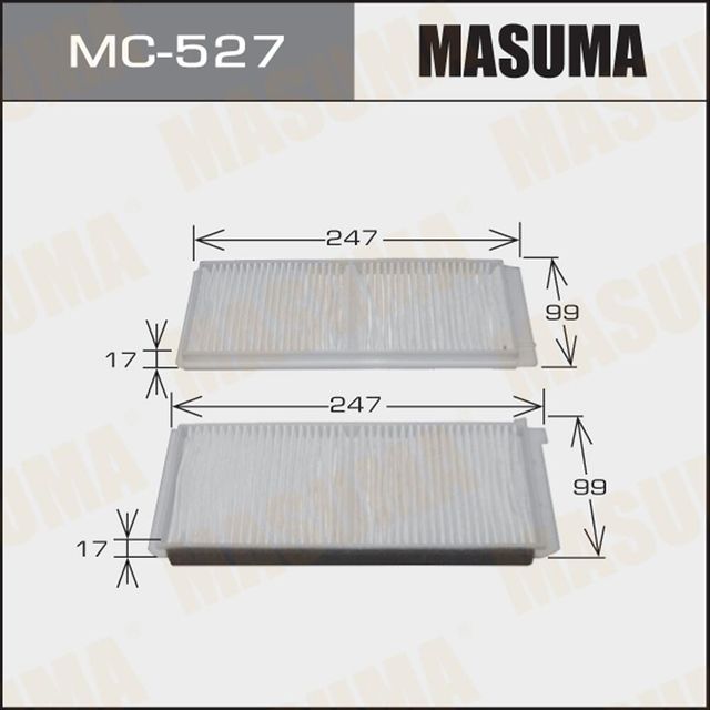 Салонный фильтр Masuma. Артикул MC-527