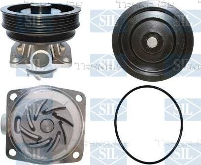 Помпа (водяной насос) Saleri/SIL для Fiat Tempra 1990-1996. Артикул PA732P