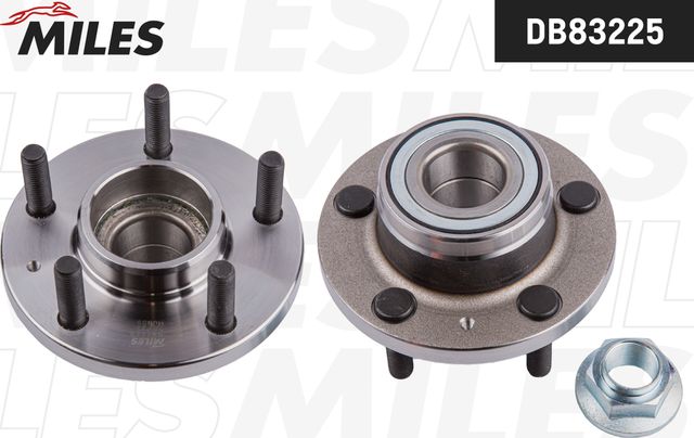 Ступица колеса с интегрированным подшипником Miles передняя передняя для Volvo 960 I 1990-1994. Артикул DB83225