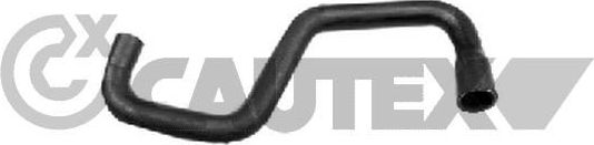 Патрубок системы отопления MERCEDES-BENZ SPRINTER CDI 06-09, VOLKSWAGEN CRAFTER Cautex (EPDM (Этилен-пропиленовый каучук)). Артикул 772029