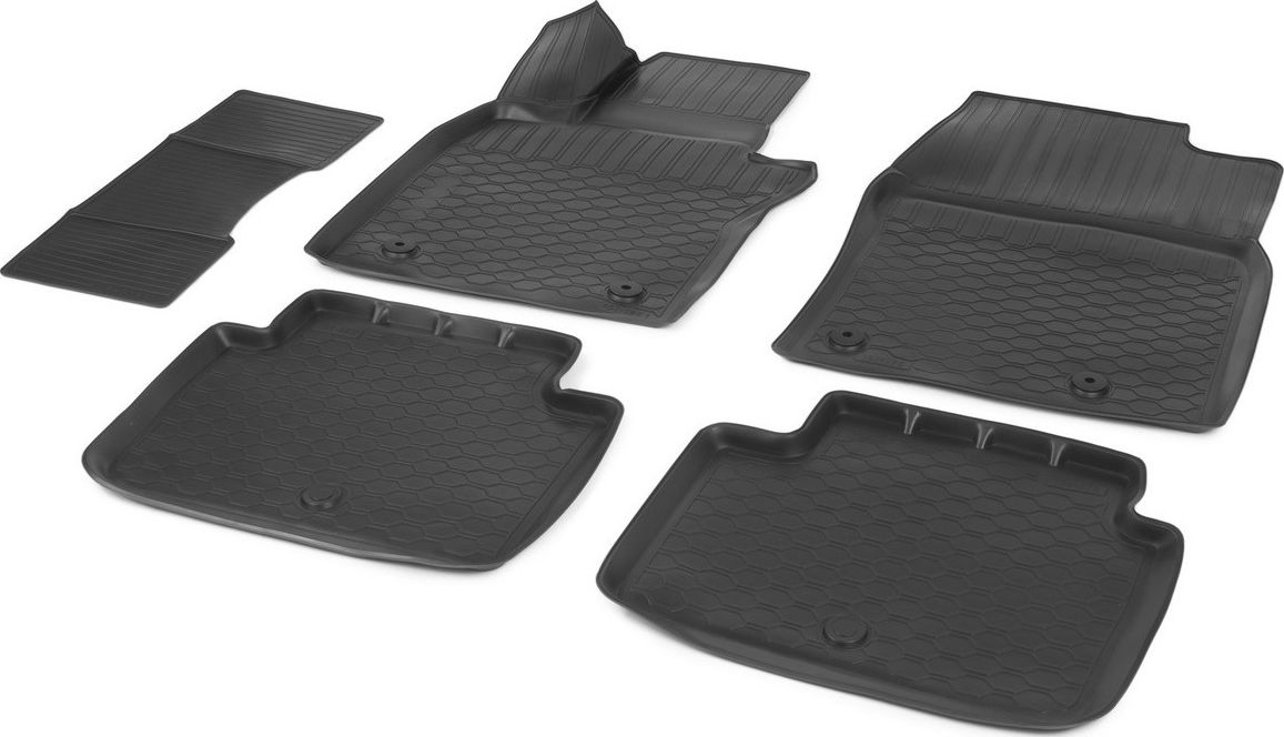 Коврики Rival для салона Mazda 3 BP седан, хэтчбек 2019-2020. Артикул 13801009