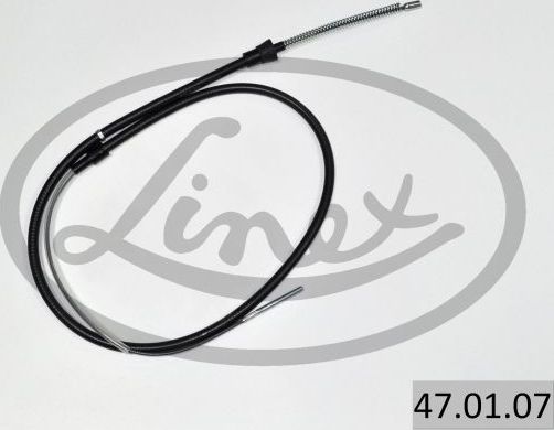 Трос ручника (тросик ручного тормоза) Linex. Артикул 47.01.07