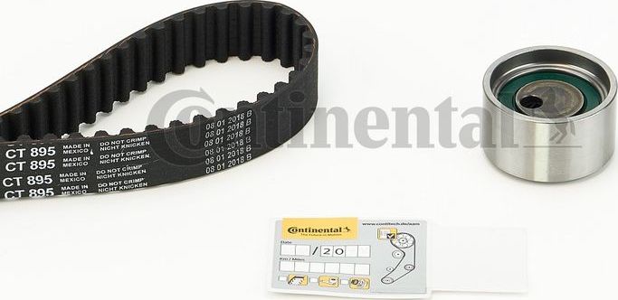 Ремень ГРМ с роликами (комплект) ContiTech. Артикул CT895K1