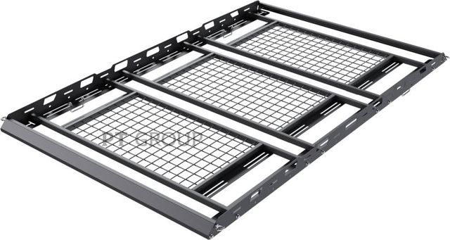 Багажник-корзина PT Group ШИРОКАЯ трехсекционная универсальная с основанием-решетка (ППК) 2100х1300 мм. Артикул UNI-XX-330704.00