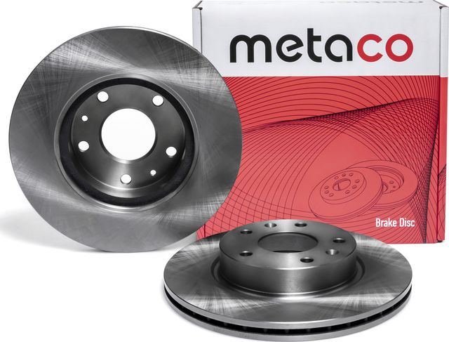 Диск тормозной задний (Metaco). Артикул 3060300