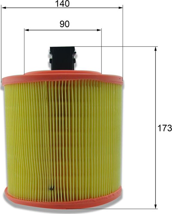 Воздушный фильтр Comline для Opel Astra K 2015-2026. Артикул EAF959