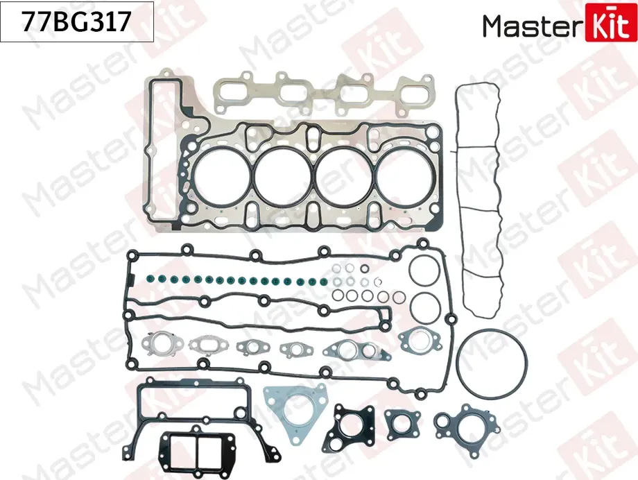 Компл.прокладок ГБЦ TOYOTA 1.6-2.0 09 (Master KIT) Master KIT. Артикул 77BG317