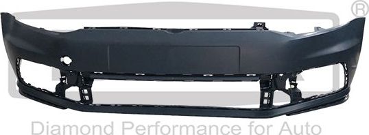 Бампер DPA передний для Volkswagen Polo V 2010-2026. Артикул 88071859902