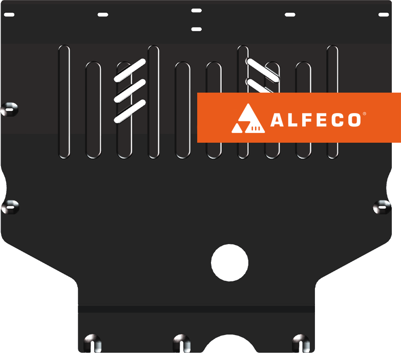 Защита Alfeco для картера и КПП FAW T77 2021-2026. Артикул ALF.47.06