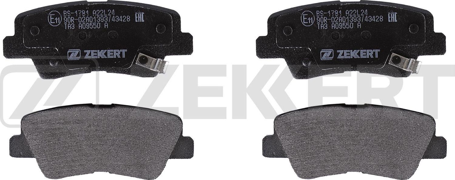 Тормозные колодки Zekkert. Артикул BS-1781