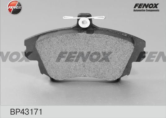 Тормозные колодки Fenox передние для Smart Forfour I (W454) 2004-2006. Артикул BP43171