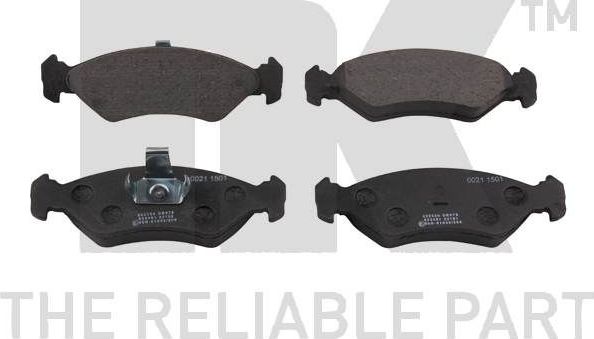 Тормозные колодки NK. Артикул 222535