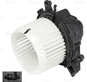 Вентилятор, мотор печки (отопителя) салона Luzar для Citroen Jumpy III 2016-2025. Артикул LFh 2008