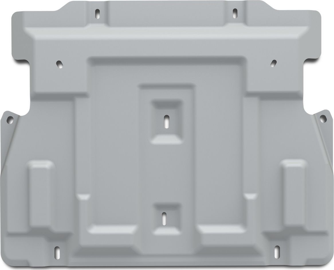 Защита алюминиевая Rival для КПП Audi A6 C8 2018-2026. Артикул 333.0338.1