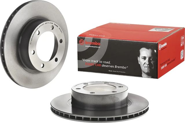 Тормозной диск Brembo UV Coated передний для Toyota 4Runner III 1995-2002. Артикул 09.7226.11