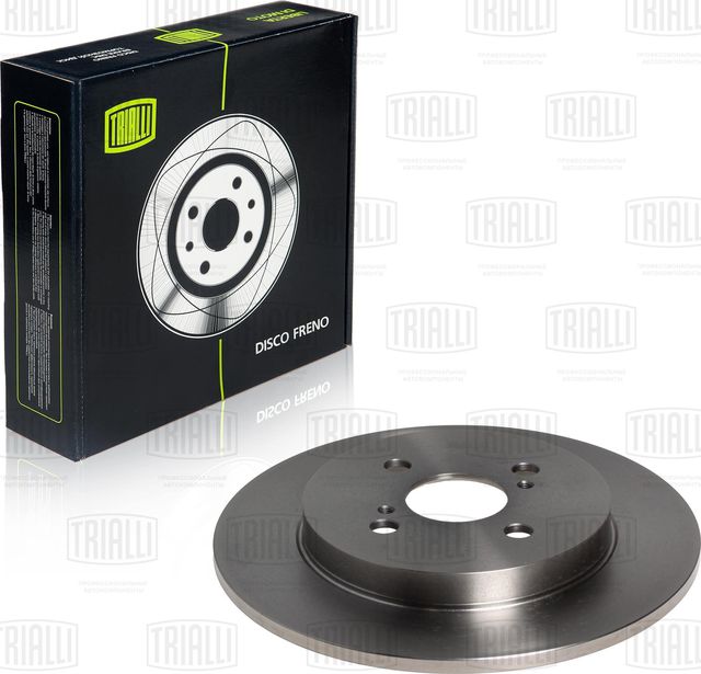 Тормозной диск Trialli задний для Lifan X50 2014-2024. Артикул DF 270204