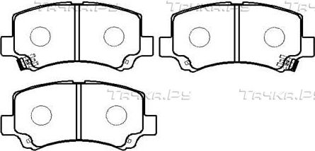 Тормозные колодки HSB. Артикул HP5138