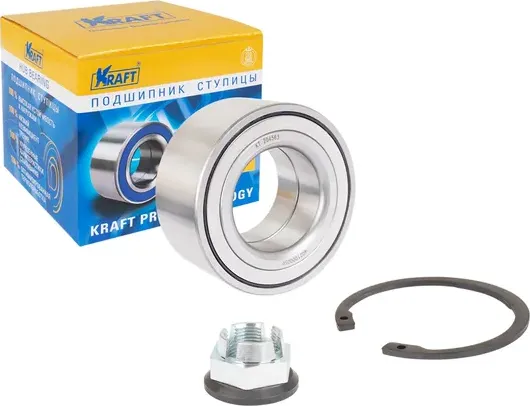 Подшипник ступицы переднего колеса, комплект Renault Laguna II (01-) 1 (Kraft). Артикул KT204563