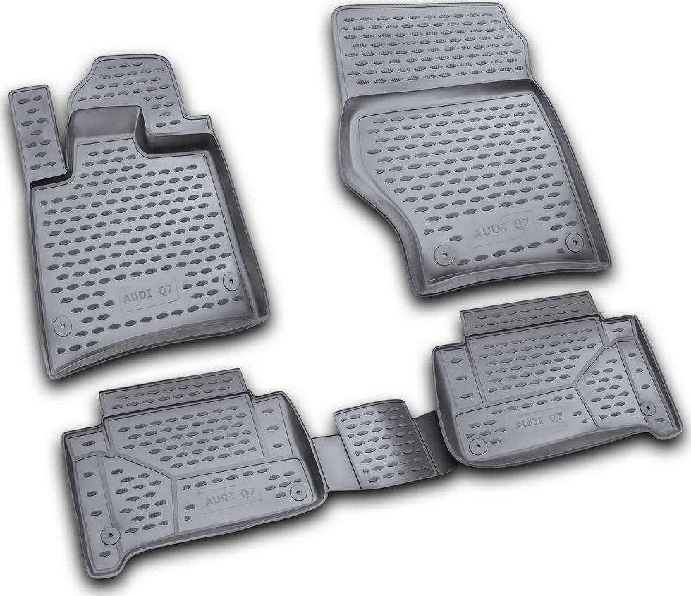 Коврики Element для салона Audi Q7 I 2006-2014 СЕРЫЕ. Артикул NLC.04.16.211k
