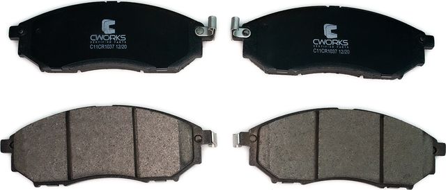 Тормозные колодки Cworks передние для Infiniti EX I (J50) 2007-2013. Артикул C11CR1037