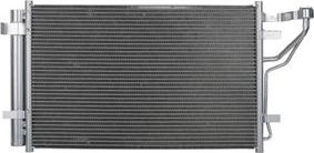 Радиатор кондиционера (конденсатор) Zentparts. Артикул Z19183