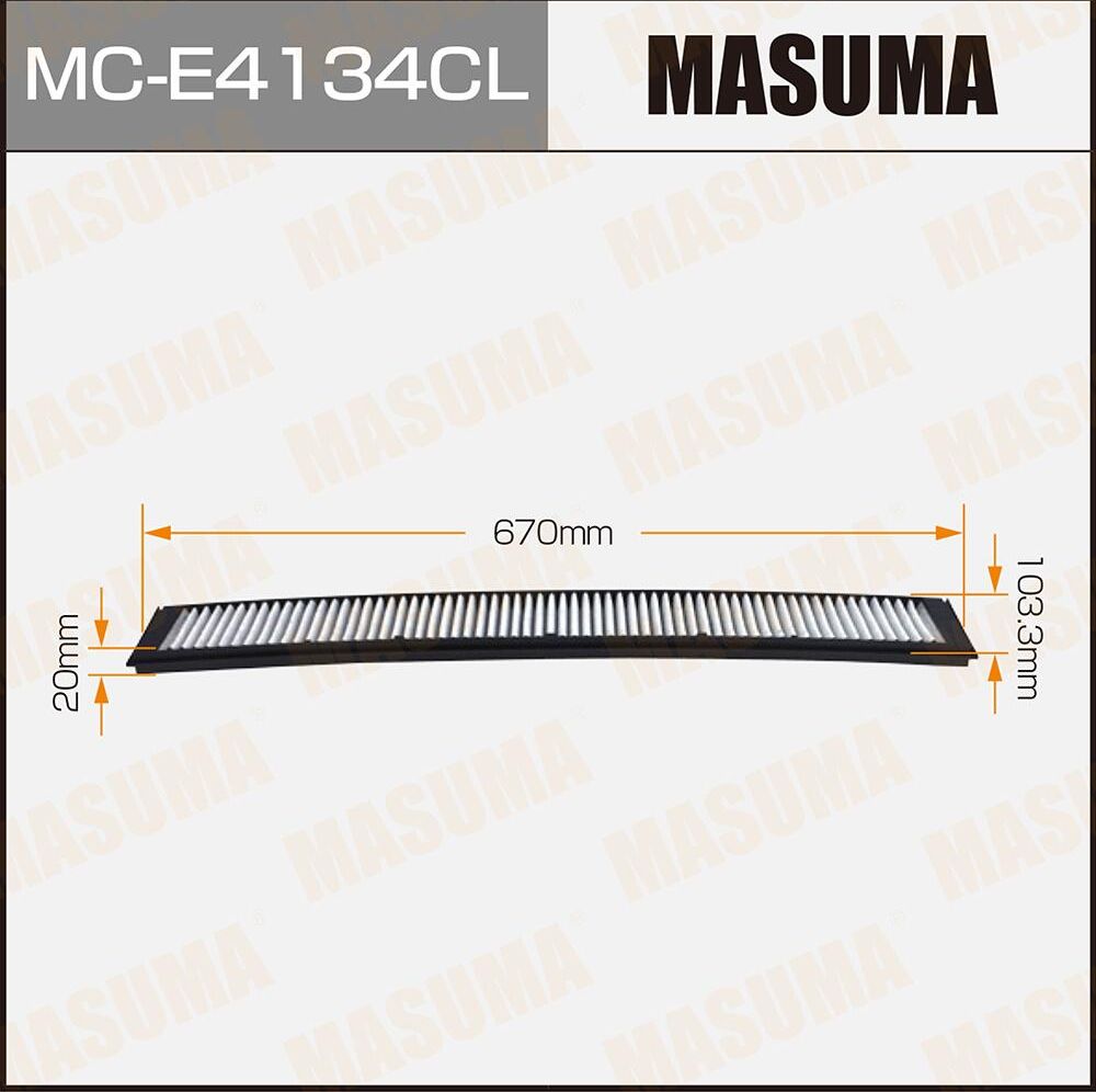 Салонный фильтр Masuma. Артикул MC-E4134CL