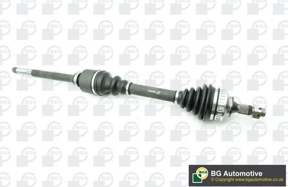 Полуось (привод в сборе, приводной вал) BGA передняя правая для Peugeot 306 1993-2002. Артикул DS6705RA