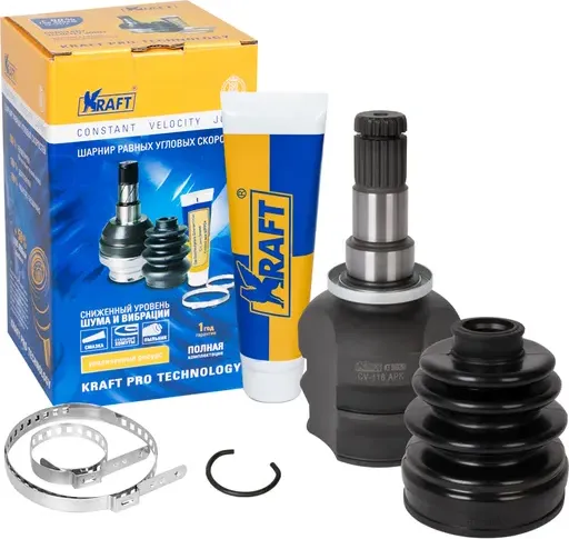 ШРУС TOYOTA AURIS/AVENSIS 03- 1.4/1.6/2.0 внутр. (Kraft). Артикул KT059263