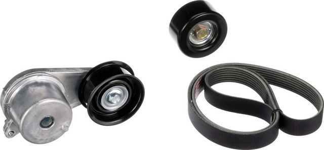 Приводной ремень поликлиновой с роликами (комплект) Gates Micro-V® UNIQUE FIT для Infiniti EX I (J50) 2013-2013. Артикул K017PK2020XS