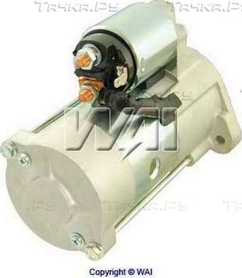 Стартер WAI для Mitsubishi Pajero Sport I 1998-2008. Артикул 32695N
