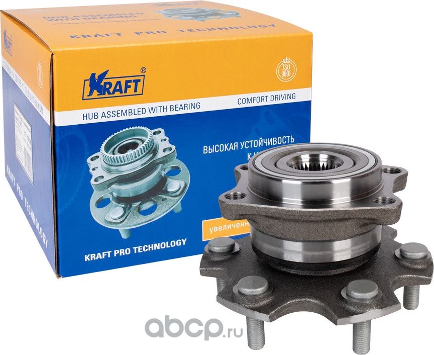 Ступица в сборе задняя для ам Mitsubishi Pajero IV 06- OBERKRAFT. Артикул KT110138