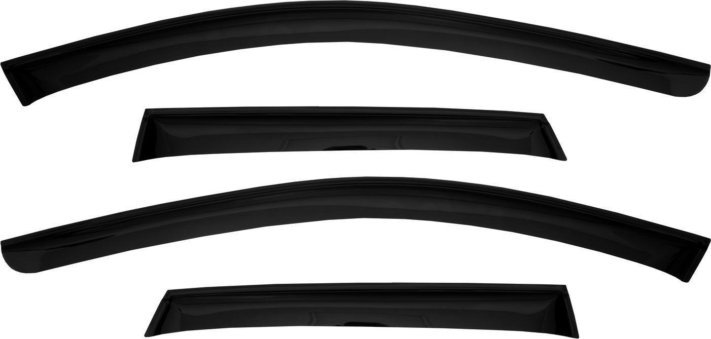 Дефлекторы REIN для окон (накладной скотч 3М) (4 шт.) Volvo XC60 II 2017-2026. Артикул REINWV981