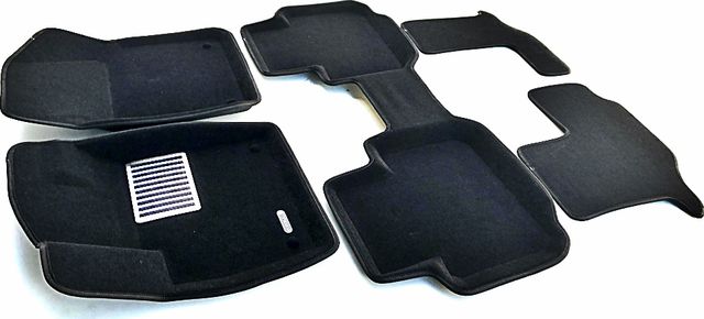 Коврики текстильные Euromat 3D Lux для салона Volkswagen Passat B5 2000-2005. Артикул EM3D-005410