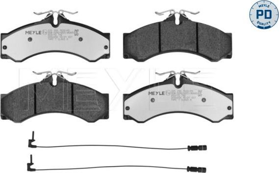 Тормозные колодки Meyle PD. Артикул 025 290 7620/PD