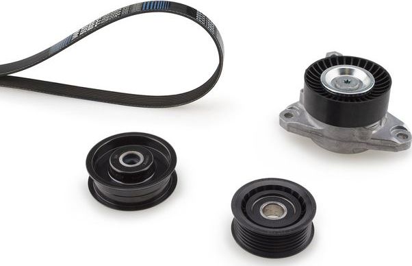 Приводной ремень поликлиновой с роликами (комплект) Gates Micro-V® для Mercedes-Benz GL-Класс I (X164) 2009-2012. Артикул K036PK2390