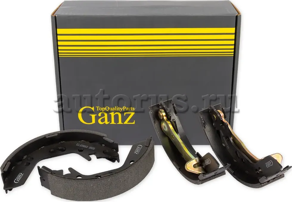 Колодки барабанные (Ganz). Артикул GIJ20003