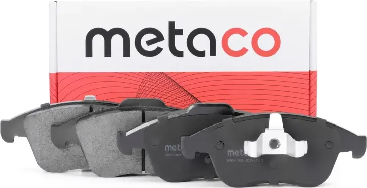 Колодки тормозные передние к-кт Renault Megane III (2009-2016), Renault Scenic I (Metaco). Артикул 3000389